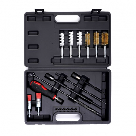 Trusa perii curatare canale injectoare bujii 19 piese (KD10049) [3]