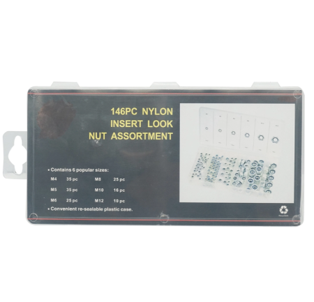 Trusa piulite autoblocante 4-12mm 146 piese DISUH45 (BK99839) [2]