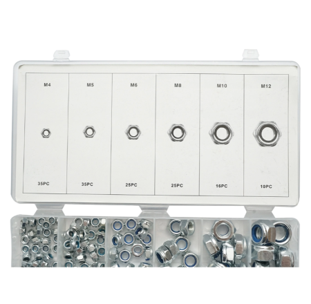 Trusa piulite autoblocante 4-12mm 146 piese DISUH45 (BK99839) [3]