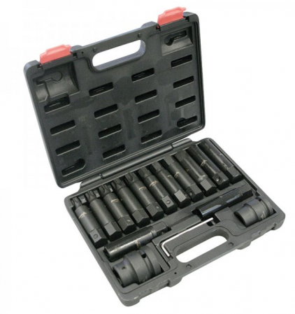 Trusa profesionala chei impact camion 16piese CR-Mo torx hex E-torx (A-TBIT) [2]