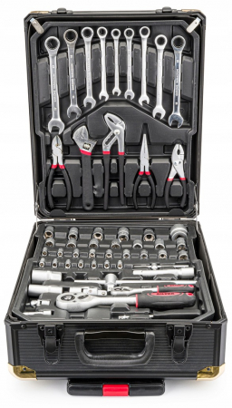 Trusa scule 419piese tip valiza geamantan troler chei cu clichet (SK-419-03) [5]