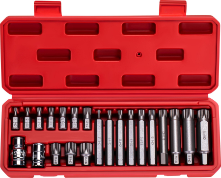 Trusa Set bit spline stelate M4-M18 22 piese scurte lungi (KD10539) [2]