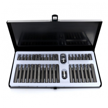 Trusa Set bit torx hex spline 40 piese scurte, lungi (KD10220) [8]