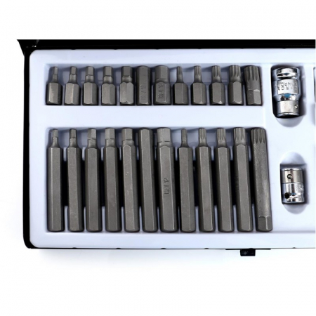 Trusa Set bit torx hex spline 40 piese scurte, lungi (KD10220) [2]