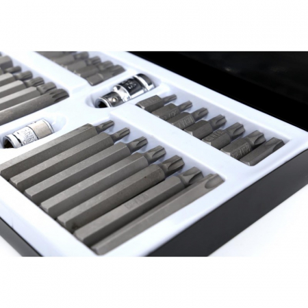 Trusa Set bit torx hex spline 40 piese scurte, lungi (KD10220) [4]