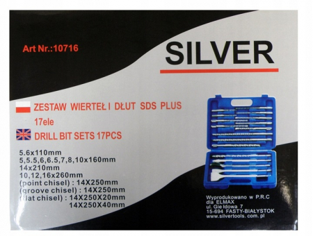 Trusa set burghiu burghie si dalta dalti SDS Plus 17piese (S10716) [2]