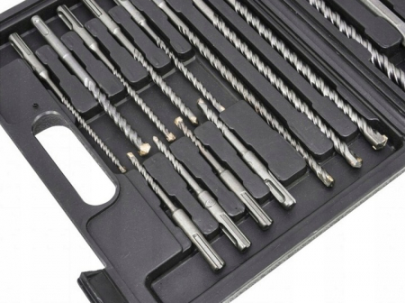 Trusa set burghiu burghie si dalta dalti SDS Plus 17piese (V05085) [6]