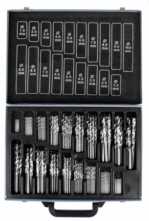 Trusa set burghiu HSS 170piese 1-10mm (S10412) [4]