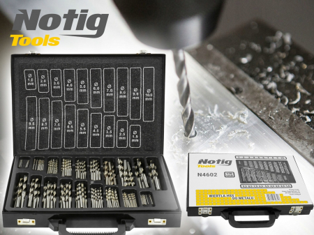 Trusa set burghiu HSS 170piese (N4602) [1]