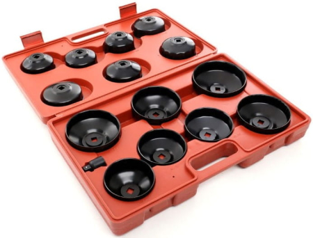 Trusa set chei pentru filtru ulei 15 piese metal (KD10500) [1]