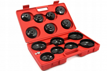 Filtre ulei - Trusa set chei pentru filtru ulei 15 piese metal (M57610)