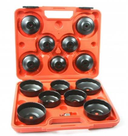 Filtre ulei - Trusa set chei pentru filtru ulei 15 piese metal (S10490)