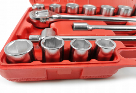 Trusa set chei tubulare 21 piese 3-4 19-50mm marimi mari 6colturi hexagonale (M58252) [6]