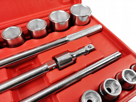 Trusa set chei tubulare 21 piese 3-4 19-50mm marimi mari 6colturi hexagonale (M58252) [2]