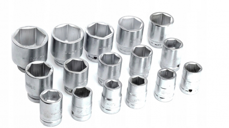 Trusa set chei tubulare 21 piese 3-4 19-50mm marimi mari 6colturi hexagonale (TA205) [5]