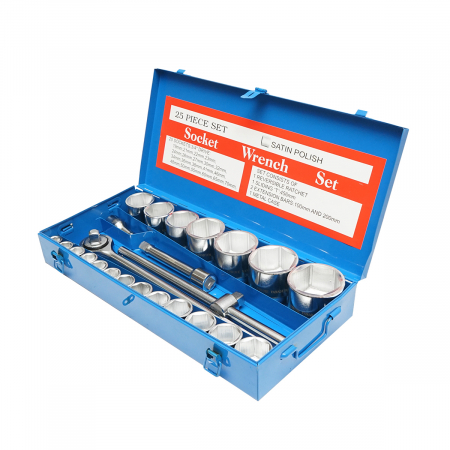 Trusa set chei tubulare 25 piese 3-4 19-70mm marimi mari DISGT63 (BK77055) [2]