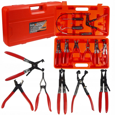 Scule Atelier Auto - Trusa set clesti coliere bride 9 piese (18203)