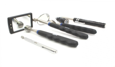 Trusa set control inspectie recuperare 5 piese oglinda magnet lampa auto (S-MT5PU) [1]