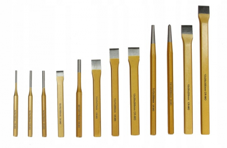 Trusa set dornuri si dalti din otel calit 12piese (M57480) [1]