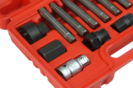 Trusa set montare demontare fulie alternator 13 piese (M57620) [2]