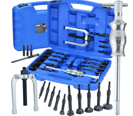 Scule Atelier Auto - Trusa set presa extractor rulmenti interior cu ciocan culisant inertial 8-56mm (14104)