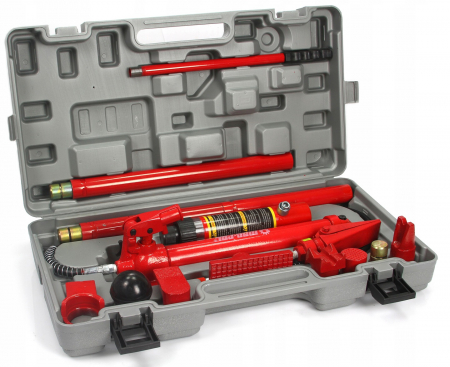 Scule Atelier Auto - Trusa set presa pompa hidraulica indreptat reparat caroserie auto 10 Tone (M80410)