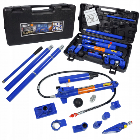 Scule Atelier Auto - Trusa set presa pompa hidraulica indreptat reparat caroserie auto 10Tone (12300)