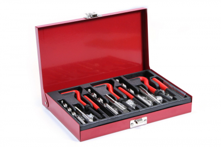 Trusa set reparatie filete stricate deteriorate M6-M10 88 piese cu insertie metalica (M55880) [4]