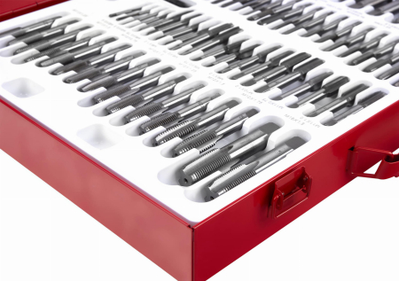 Trusa set tarozi si filiere 110 piese M2 - M14 M16 M18 (KD10250) [6]