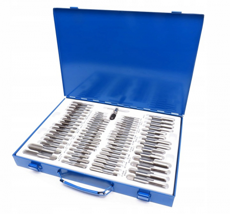 Trusa set tarozi si filiere 110 piese M2 - M14 M16 M18 (M55875) [5]