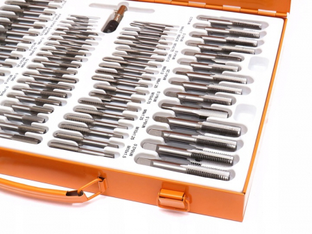 Trusa set tarozi si filiere 110 piese M2 - M14 M16 M18 (M55876) [7]