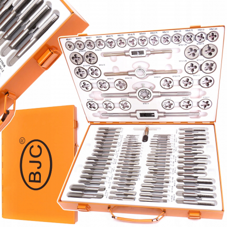 Trusa set tarozi si filiere 110 piese M2 - M14 M16 M18 (M55876) [5]