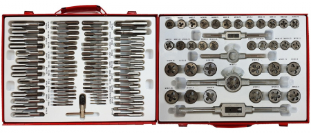 Trusa set tarozi si filiere 110 piese M2 - M14 M16 M18 (S10290) [3]