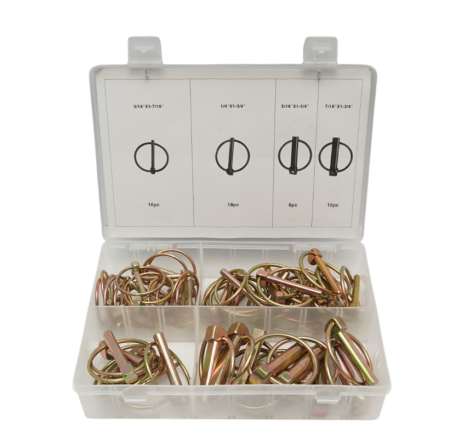 Produse noi (necategorizate) - Trusa sigurante bolt cu clema 50 piese DISFH17 (BK92161)