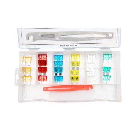 Trusa sigurante electrice auto plate medii si cleste scos sigurante 22 piese DISFH62 (BK92206) [1]