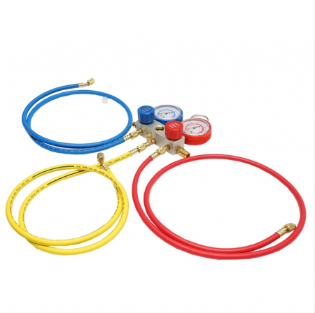 Trusa tester presiune verificare incarcare freon clima AC aer conditionat DISEU21 (BK77539) [6]