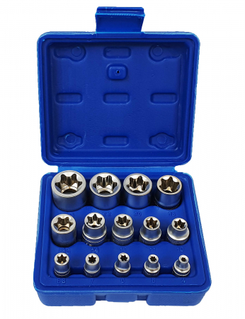 Trusa tubulare tip E torx E4-E24 14piese (S10628) [4]