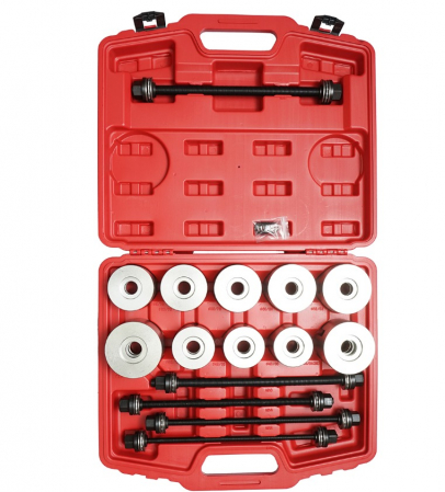 Trusa universala presa 27 piese 34-80mm extras montat demontat bucse bucsi rulmenti suspensie DISMF02 (BK78695) [3]