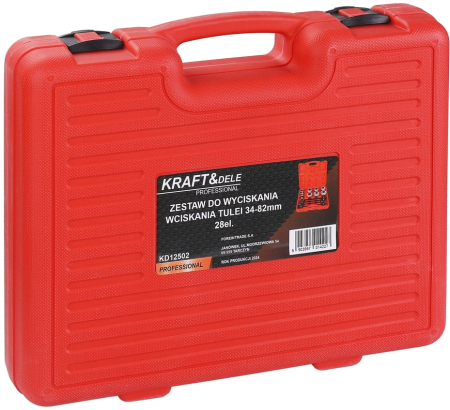 Trusa universala presa 28 piese 34-82mm extras montat demontat bucse bucsi rulmenti suspensie (KD12502) [11]