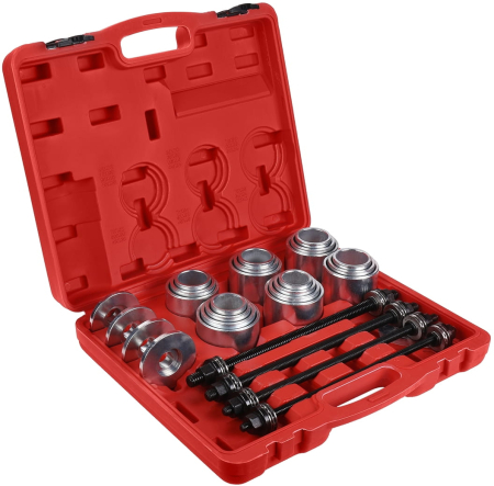 Trusa universala presa 28 piese 34-82mm extras montat demontat bucse bucsi rulmenti suspensie (KD12502) [1]