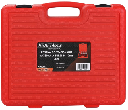 Trusa universala presa 28 piese 34-82mm extras montat demontat bucse bucsi rulmenti suspensie (KD12502) [10]