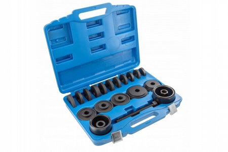 Extractoare / Prese - Trusa universala presa extras montat demontat bucse bucsi rulmenti suspensie 23 piese (HT8G253)