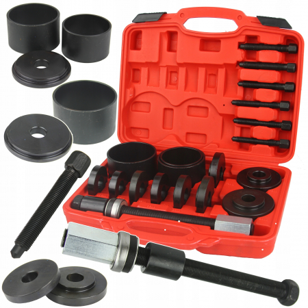 Extractoare / Prese - Trusa universala presa extras montat demontat bucse bucsi rulmenti suspensie 23 piese (M06000)