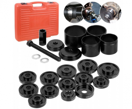 Trusa universala presa extras montat demontat bucse bucsi rulmenti suspensie 23 piese (SV-10610) [2]