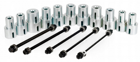 Trusa universala presa extras montat demontat bucse bucsi rulmenti suspensie 27 piese BK78695 (S10973) [3]