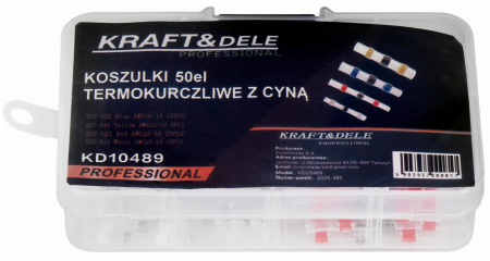 Tuburi termocontractabile cu inel de fludor set 50 buc (KD10489) [7]