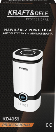 Umidificator de aer cu ultrasunete 4L, 30W, ionizare, aromaterapie, telecomanda (KD4359) [13]