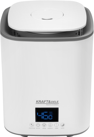 Umidificator ultrasunete 3.1L 30W telecomanda ionizare aromaterapie higrometru LED (KD4356) [3]