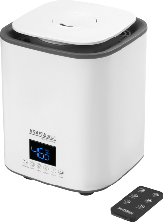 Umidificator ultrasunete 3.1L 30W telecomanda ionizare aromaterapie higrometru LED (KD4356) [1]