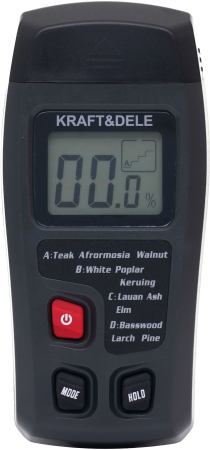 Scule electrice - Umidometru pentru lemn 0-99,9% cu afisaj LCD (KD10888)